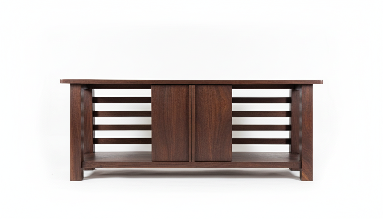 claro walnut media console